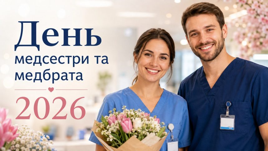 День медсестри та медбрата 2026: картинки, СМС, побажання прозою та листівки українською