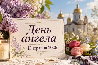 День ангела 13 травня 2026 в Україні за новим та старим стилем: хто святкує сьогодні, значення імен та побажання