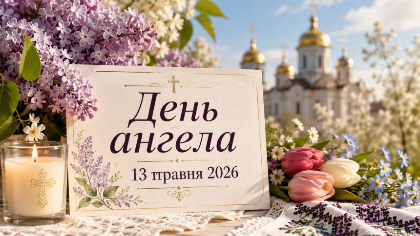 День ангела 13 травня 2026 в Україні за новим та старим стилем: хто святкує сьогодні, значення імен та побажання