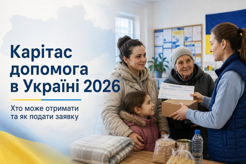 Карітас допомога 2026 в Україні: хто отримає виплати та як подати заявку