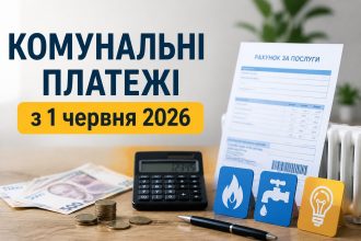 Тарифи на комуналку з 1 червня 2026: що буде з цінами на газ, воду та електроенергію в Україні