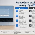Як зробити скріншот на ноутбуці: Windows, macOS — повний гайд