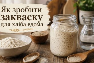Як зробити закваску для хліба вдома — покроковий рецепт