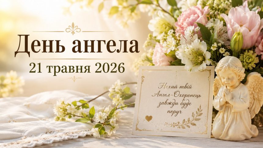 День ангела 21 травня 2026 в Україні за новим та старим стилем: хто святкує сьогодні, значення імен та побажання