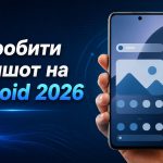 Як зробити скріншот на телефоні Android 2026: покрокова інструкція для Samsung, Xiaomi та інших смартфонів