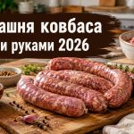 Як зробити домашню ковбасу в духовці та на пательні: простий рецепт для дому