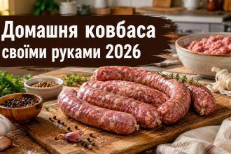 Як зробити домашню ковбасу в духовці та на пательні: простий рецепт для дому