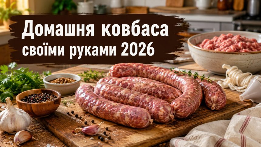 Як зробити домашню ковбасу в духовці та на пательні: простий рецепт для дому