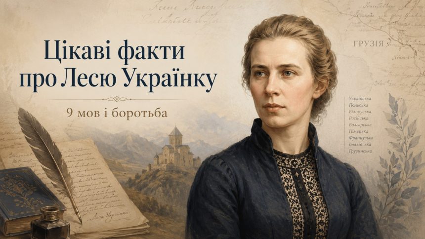 Цікаві факти про Лесю Українку: 9 мов, переклади Гомера і боротьба з хворобою