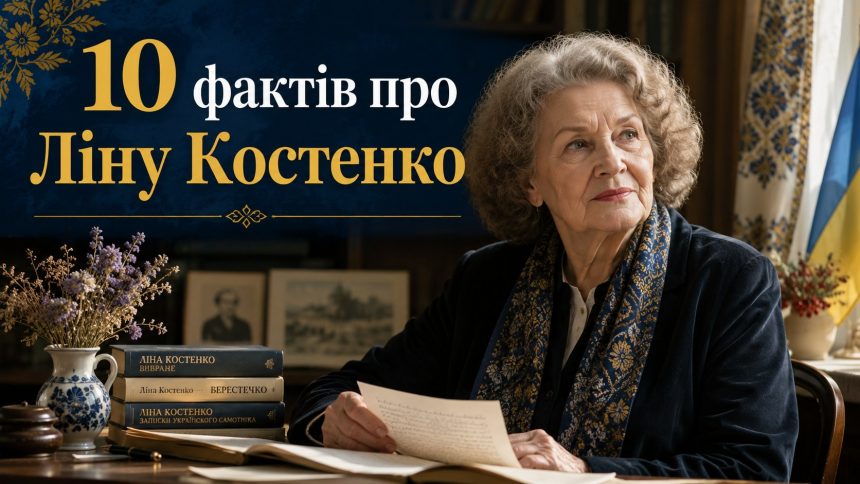 Цікаві факти про Ліну Костенко: 10 маловідомих історій про найвідомішу українську поетесу