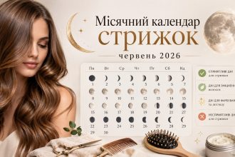 Місячний календар стрижок червень 2026: найкращі дні для стрижки та догляду за волоссям