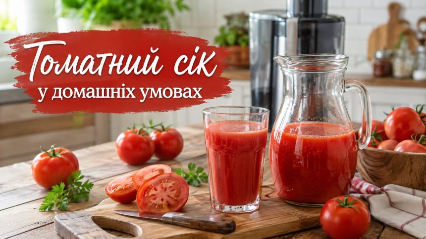 Як зробити томатний сік вдома: рецепт для соковижималки і блендера
