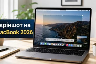 Як зробити скріншот на macOS у 2026 році: повна інструкція для користувачів MacBook
