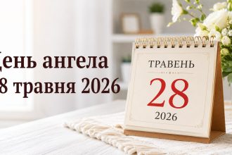 День ангела 28 травня 2026 року в Україні святкує Микита за новим церковним календарем