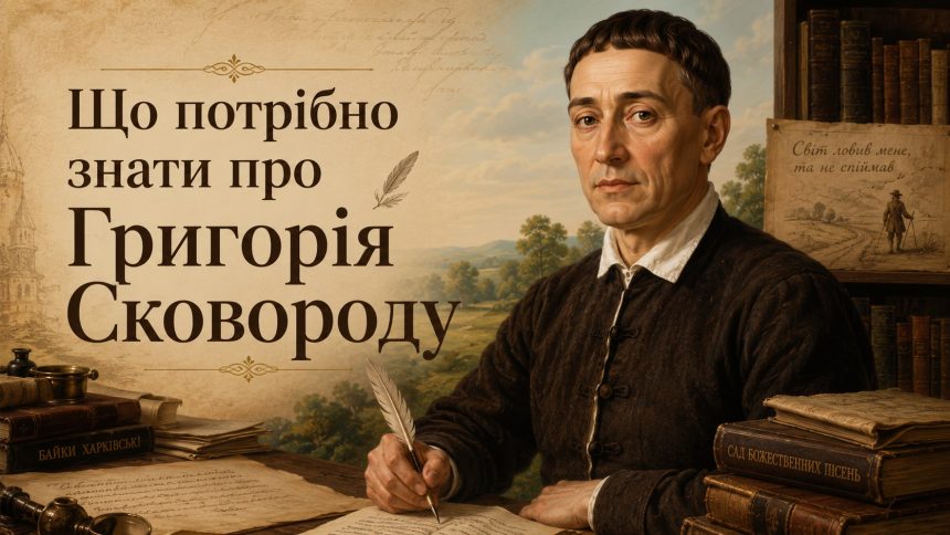 Цікаві факти про Григорія Сковороду: чому його називають українським Сократом