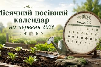 Місячний посівний календар на червень 2026: що та коли сіяти в Україні