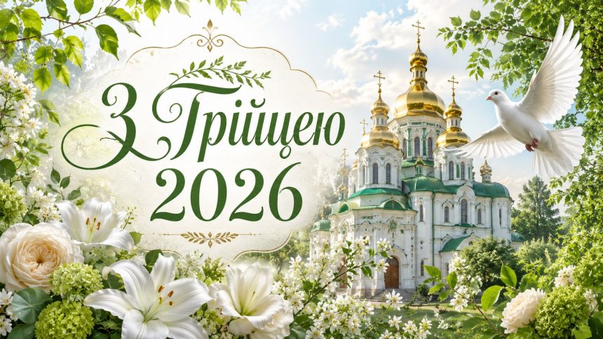 З Трійцею 2026: добрі побажання, картинки, СМС і листівки українською
