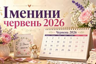 Іменини та День ангела червень 2026 в Україні: кого вітати за старим і новим календарем