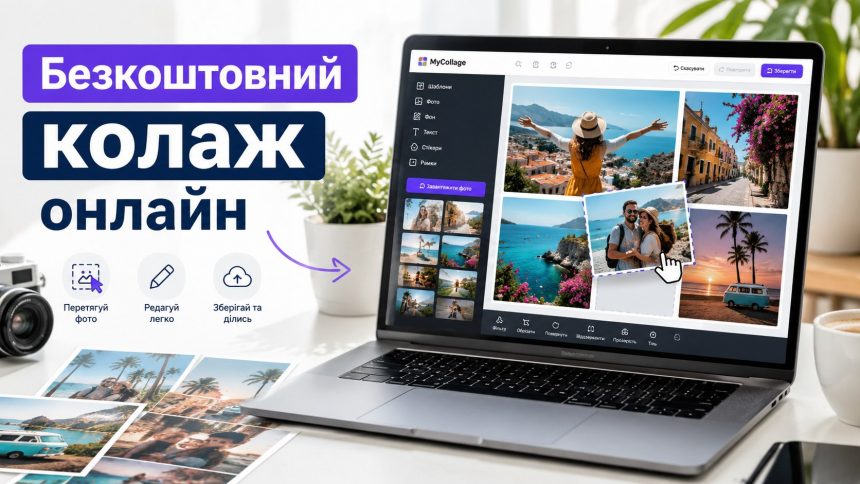 Як зробити колаж онлайн безкоштовно: огляд сервісів 2026 без реєстрації