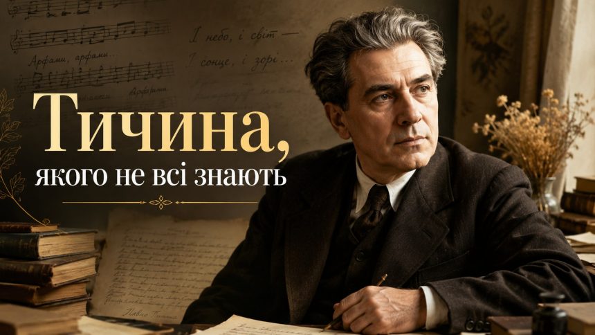 Цікаві факти про Тичину: 10 історій про «Сонячні кларнети», талант і компроміс