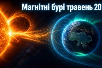 Магнітні бурі травень 2026 в Україні: прогноз сонячної активності, небезпечні дні та як захистити здоров’я