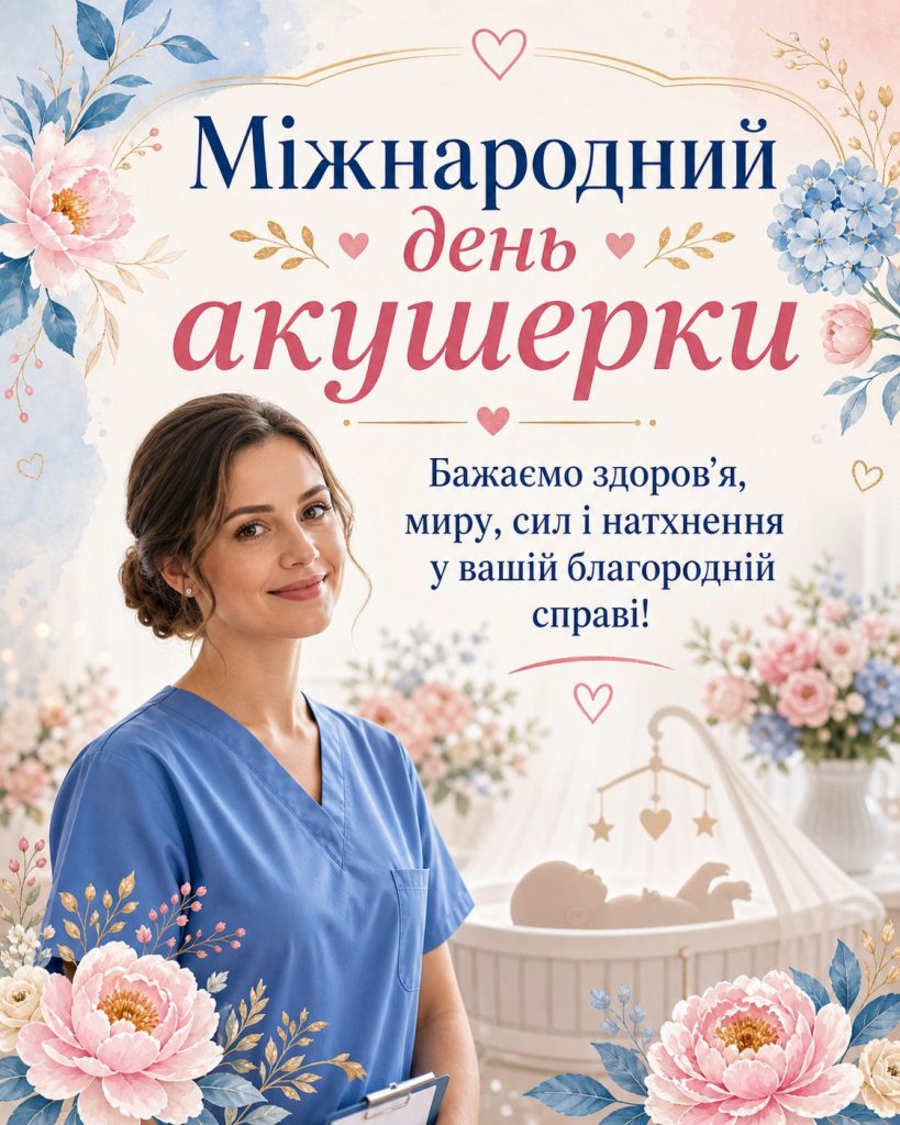 Міжнародний день акушерки 5 травня 2026: картинки, СМС, побажання прозою та листівки українською