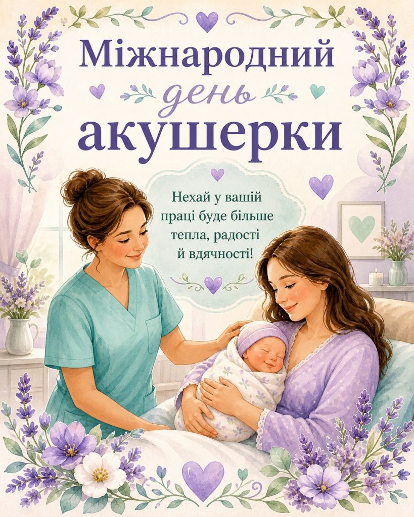 Міжнародний день акушерки 5 травня 2026: картинки, СМС, побажання прозою та листівки українською