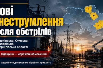 Відключення світла 8 травня 2026 в Україні: в яких областях не буде електрики сьогодні