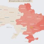 Повітряна тривога в Україні 25 травня 2026: онлайн-карта сирен у режимі реального часу