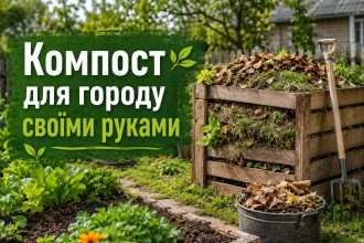 Як зробити компост на дачі своїми руками: швидкий та правильний спосіб для городу
