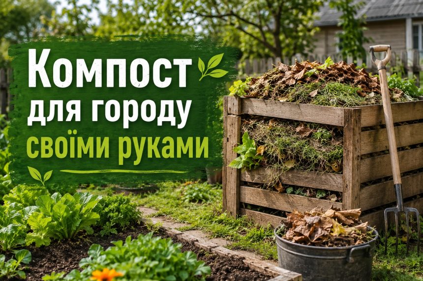 Як зробити компост на дачі своїми руками: швидкий та правильний спосіб для городу