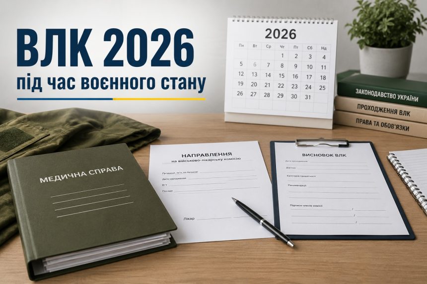 ВЛК у військовий час 2026: терміни проходження, повторна комісія та апеляція