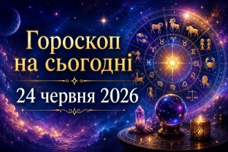 Гороскоп на сьогодні, 24 червня 2026, для всіх знаків Зодіаку: кохання, гроші та робота
