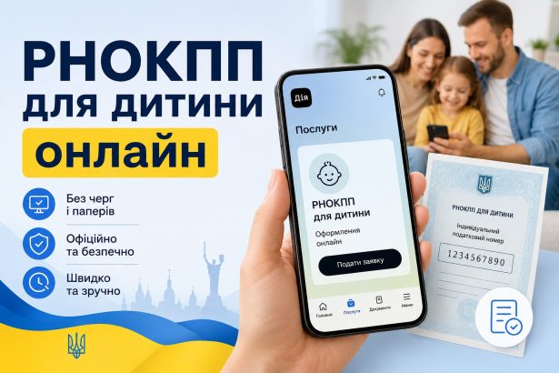 Як зробити ідентифікаційний код дитини онлайн через Дію: документи і термін видачі