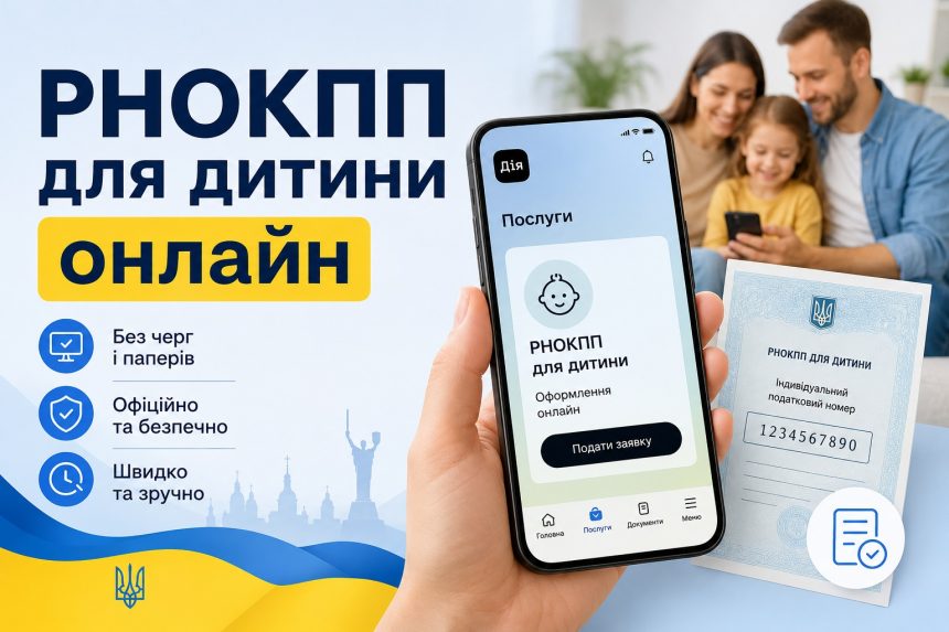 Як зробити ідентифікаційний код дитини онлайн через Дію: документи і термін видачі