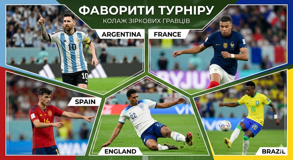 Чемпіонат світу з футболу-2026 — коли почнеться турнір, де пройдуть матчі та хто фаворит