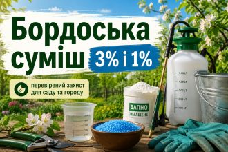Як зробити бордоську суміш 1% і 3%: пропорції купоросу та вапна для обробки саду