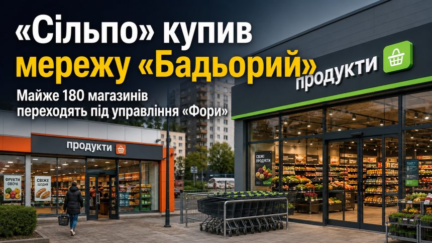 «Сільпо» купив мережу «Бадьорий»: що буде з майже 180 магазинами