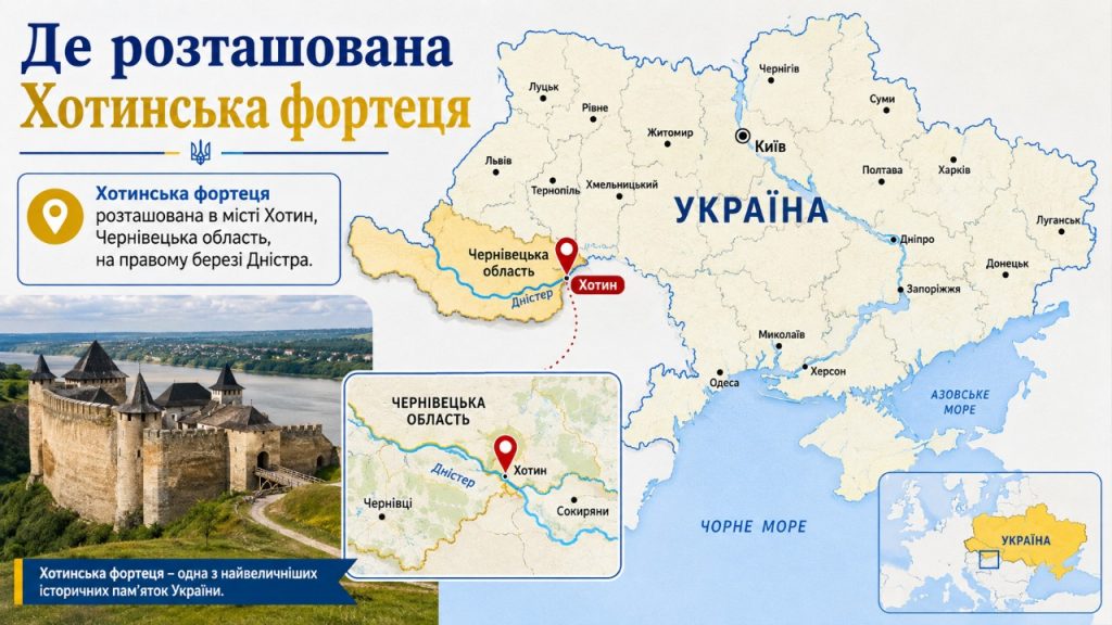 Цікаві факти про Хотинську фортецю: 1000 років історії, битви та легенди