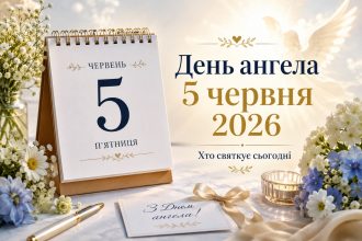 День ангела 5 червня 2026 в Україні за новим та старим стилем: хто святкує сьогодні, значення імен та побажання