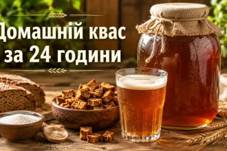 Як зробити квас вдома за 24 години: швидкий рецепт з цукру, дріжджів і житніх сухарів