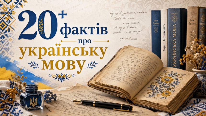 Цікаві факти про українську мову: скільки слів, чому мелодійна та як її переслідували
