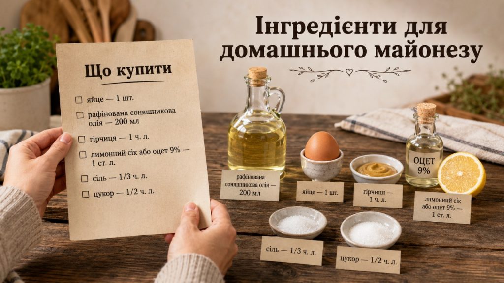 Як зробити майонез у домашніх умовах блендером — рецепт за 1 хвилину