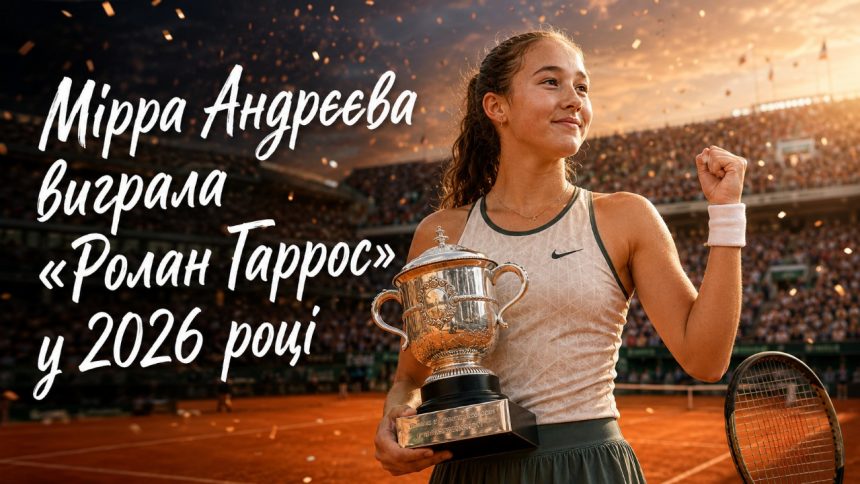 Хто така Мірра Андрєєва, чемпіонка «Ролан Гаррос»: національність, вік, батьки, досягнення
