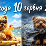 Погода на 10 червня 2026 в Україні: прогноз синоптиків та чи буде похолодання