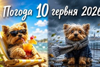 Погода на 10 червня 2026 в Україні: прогноз синоптиків та чи буде похолодання