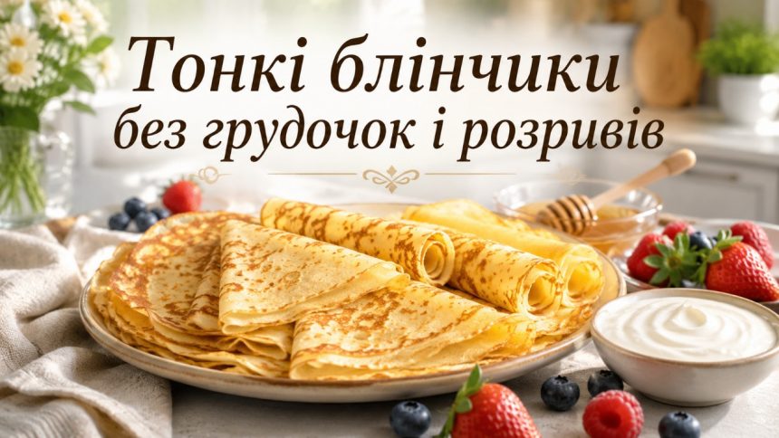 Як зробити найтонші блінчики на молоці і кефірі: правильні пропорції, начинки та секрети тіста