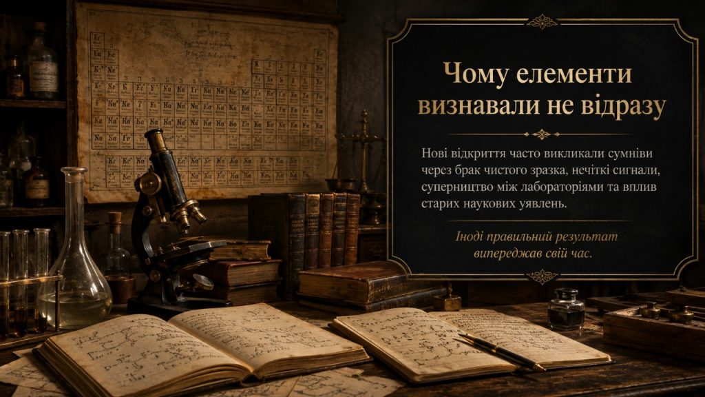 Цікаві факти про відкриття хімічних елементів: 15 історій про Кюрі, Менделєєва, полоній і францій