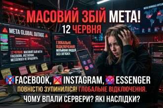 Глобальний збій Meta: причини та що робити, якщо Facebook, Instagram і Messenger не працюють