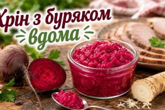 Як зробити хрін з буряком на зиму: український рецепт з фото покроково